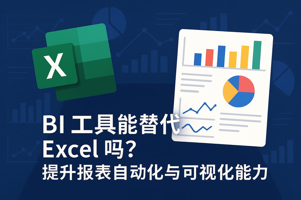 BI工具能替代Excel吗？提升报表自动化与可视化能力"